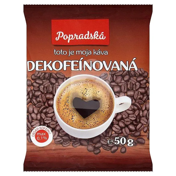 xCK KAVA POPRADSKA  50g -DEKOFEINOVA