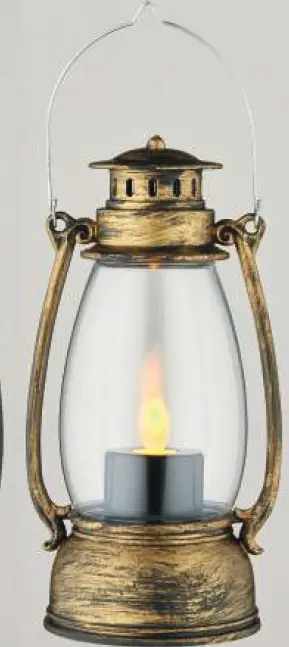 KAHANEC LAMPAS LED -CIERNA/MOSADZ