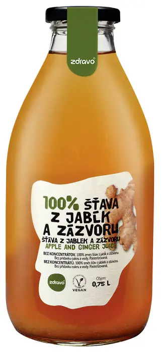 CK DZUS ZDRAVO 0,75l -ZAZV-JABLKO
