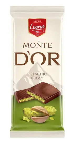 xCK COKOLADA MONTE DOR 90g -PISTACIA