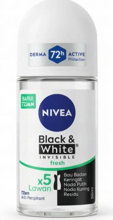DEO NIVEA ROLL-ON 50ml -W.B&W INVISIBLE FRESH