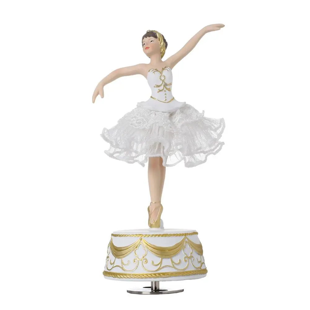 xVO -BALERINA ZAVES. BIELA 22cm