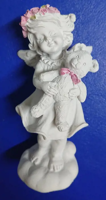 ANJEL DIEVCA S MEDVEDIKOM 12cm