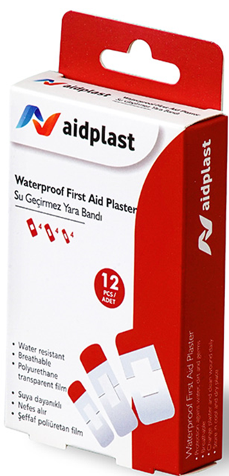 NAPLAST AIDPLAST 12ks -VODEODOLNA MIX