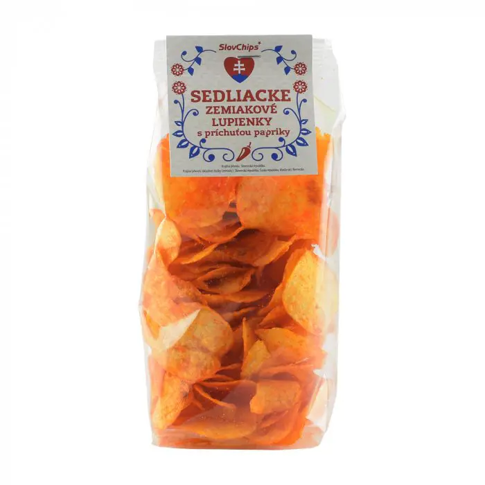 CHIPS SEDLIACKE 100g - PAPRIKA