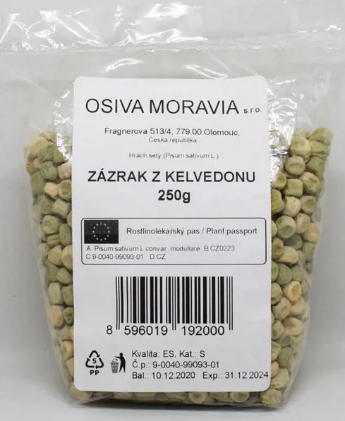 .HRACH ZAHRADNY 250g -ZAZRAK Z KELVE