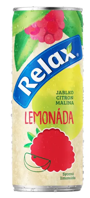 VODA RELAX 330ml -LEMO.JAB/CIT/MAL PLECH.Z