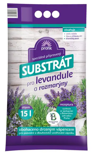 SUBSTRAT LEVANDULA 15l  PROFIK FO