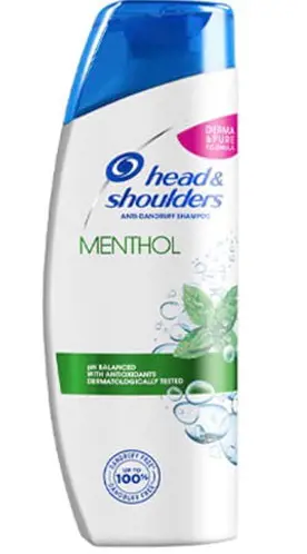 xSAMPON H&S 360ml -MENTHOL FRESH