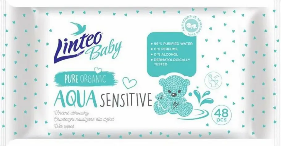 xVLHC.OBR. LINTEO 48ks -BABY AQUA PUR