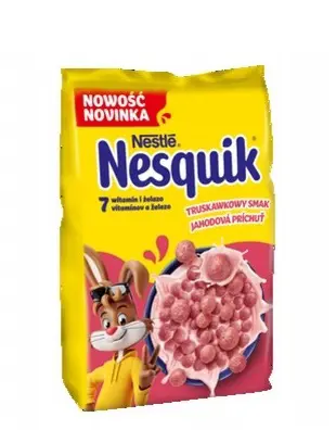 CK CEREALIE NESTLE 450g -NESQUIK JAHODA