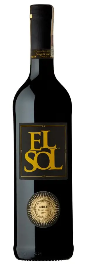 xVINO EL SOL 0,75l -CHILE CERVENE