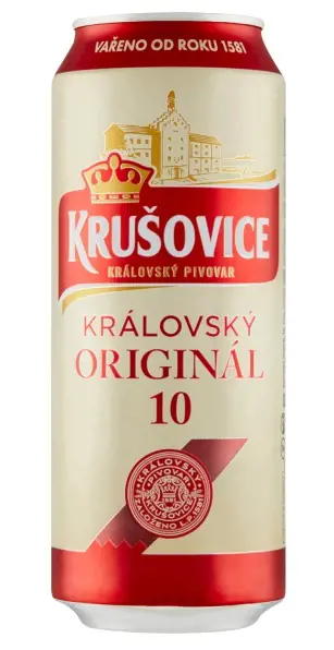 CK PIVO KRUSOVICE 0,5l -PLECH 10% Z