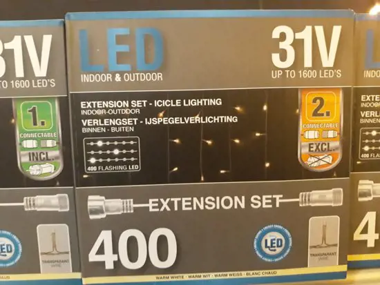 VO -LED OSVETLENIE CENCUL 400ks -BIE