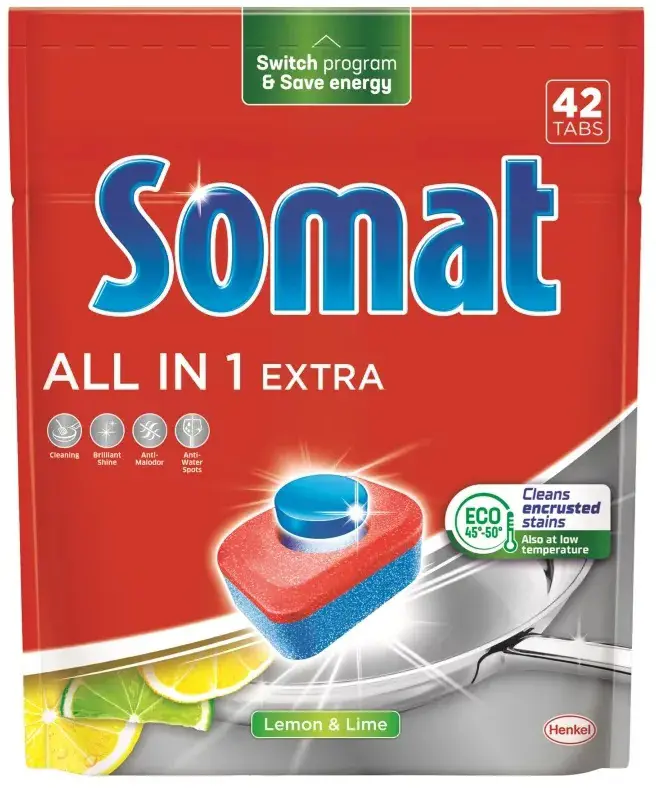 SOMAT TABLETY 42ks -ALL IN ONE LEMON