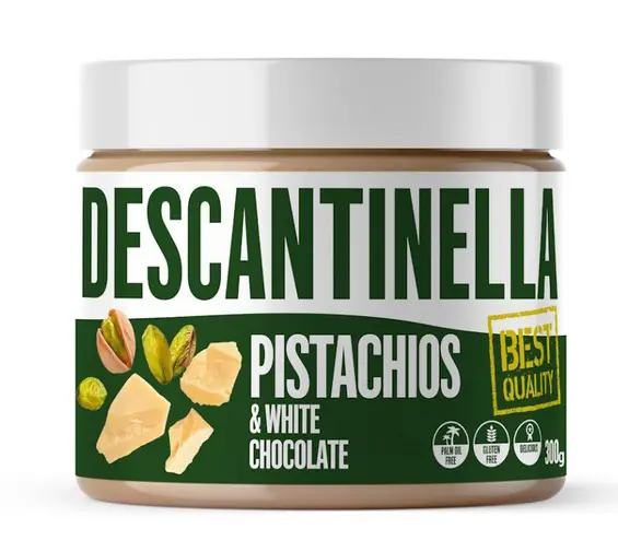 xCK KREM DESCANTINELLA 300g -PISTACIE+BIE.COKO