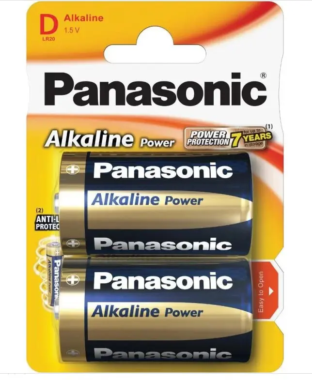 BATERIE PANASONIC D-LR20 2ks