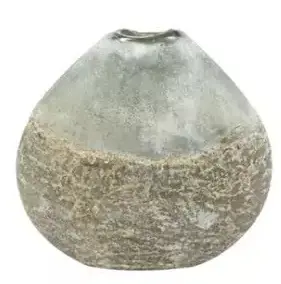 VAZA 163892 SKLO CARA GREY 25x24cm