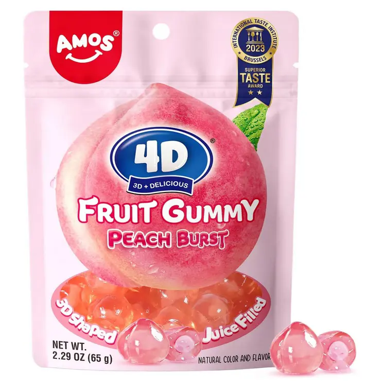 CK CUKRIKY AMOS 65g -PEACH SUPACIE