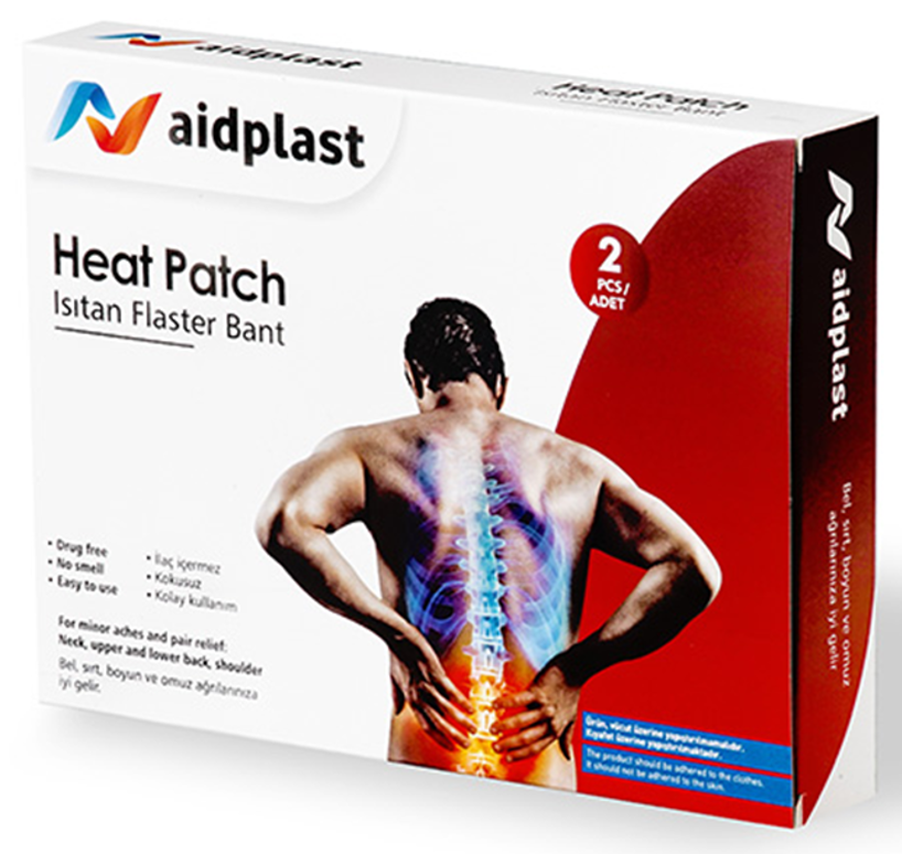 NAPLAST AIDPLAST 2ks 9,5x13cm -HREJIVA