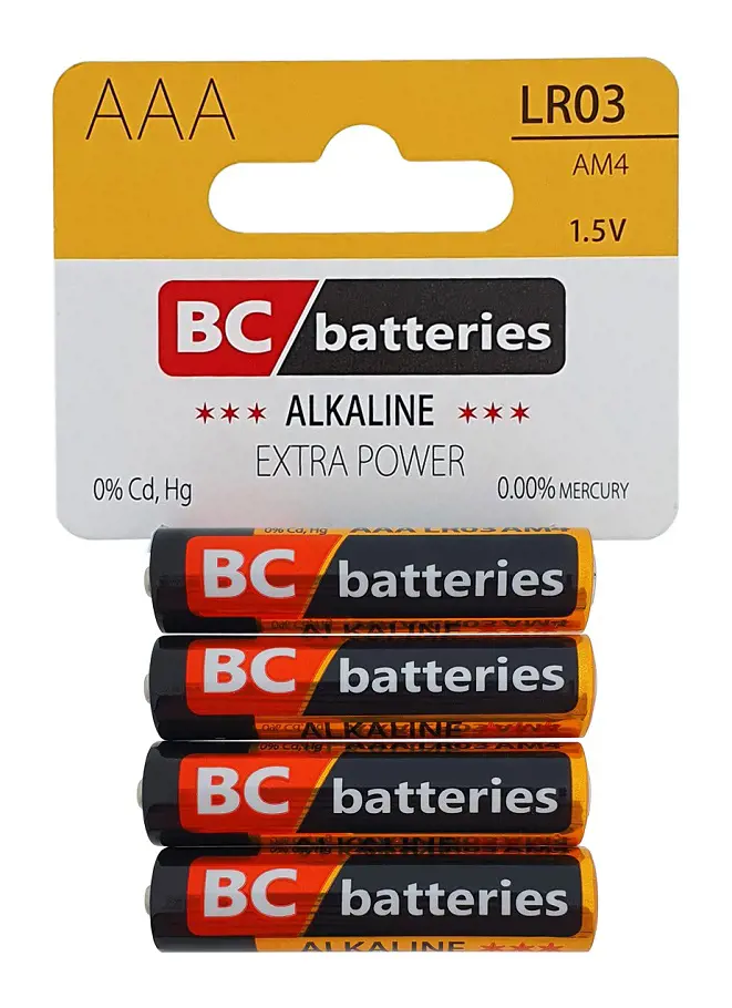 BATERIE -BC-  LR03 4ks -EXTRA ALKALINE
