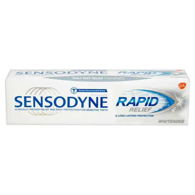 ZP SENSODYNE  75ml -RAPID WHITENING
