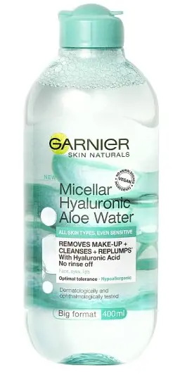 PLET.MICEL.VODA GARNIER 400ml -HYALU