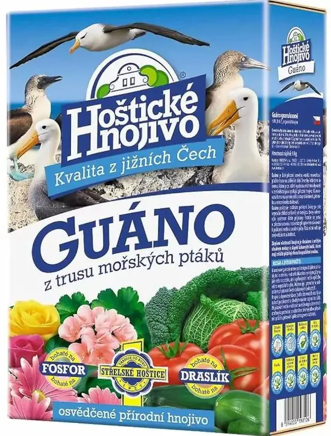 HNOJ HOSTICKE 1kg -GUANO FO