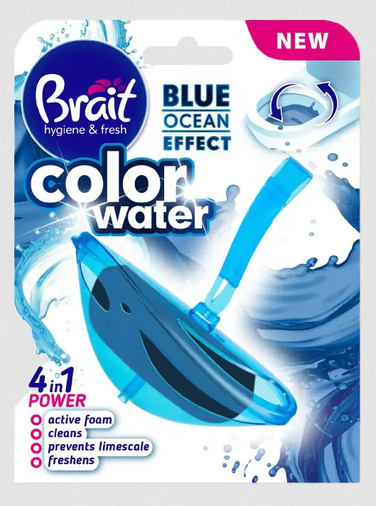BRAIT WC KOCKA 40g -COLOR WATER BLUE