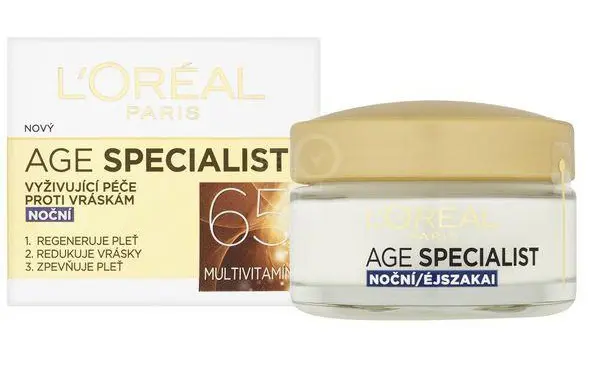 xPLET.KREM LOREAL 50ml -65+ NOCNY