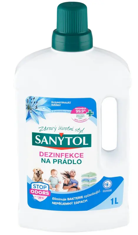 SANYTOL 1l -DEZIN.NA PRADLO -FRESH