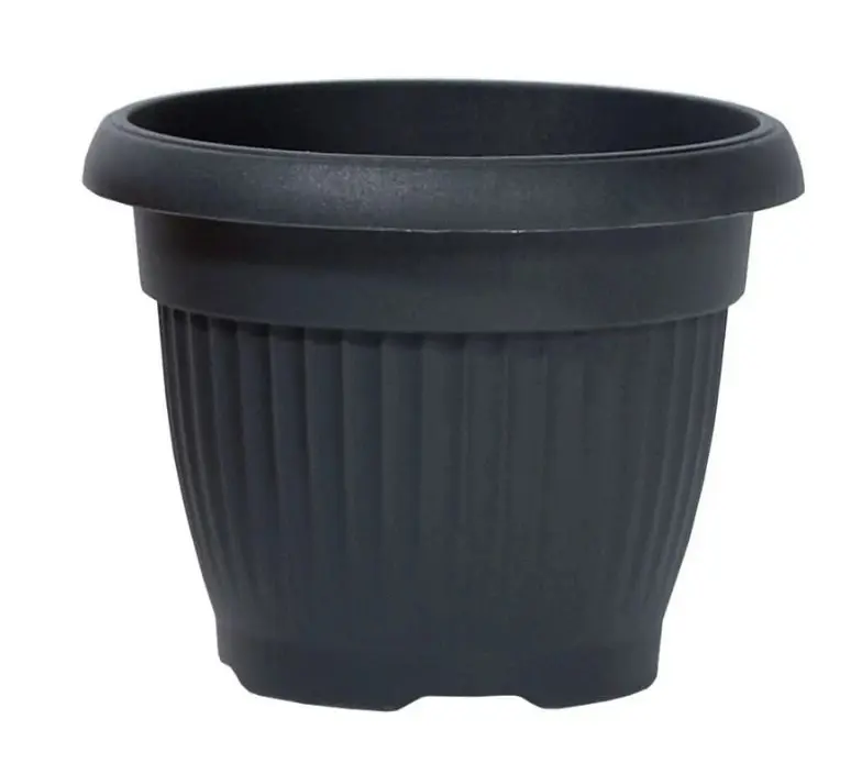 ,KVETINAC TERRA 35cm -ANTRACIT