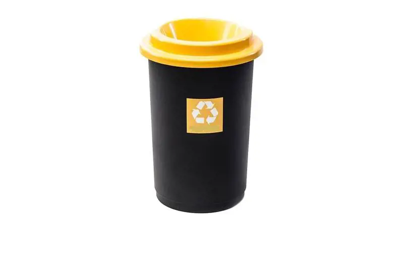 KOS ODPADKOVY ECO 50l -ZLTY