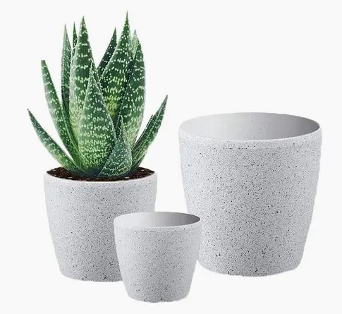 ,KVETINAC SP STONE 28x26cm -SEDY