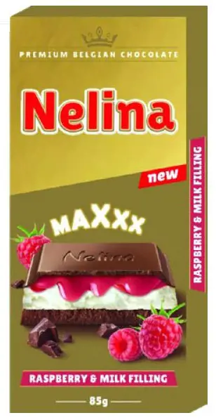 CK COKOLADA NELINO  85g -MALINA