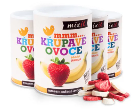 CK MIXIT OVOCIE 80g -BANAN+JAHODA