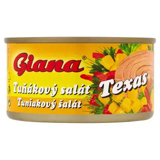 GIANA TUNIAK.SALAT 185g -TEXAS