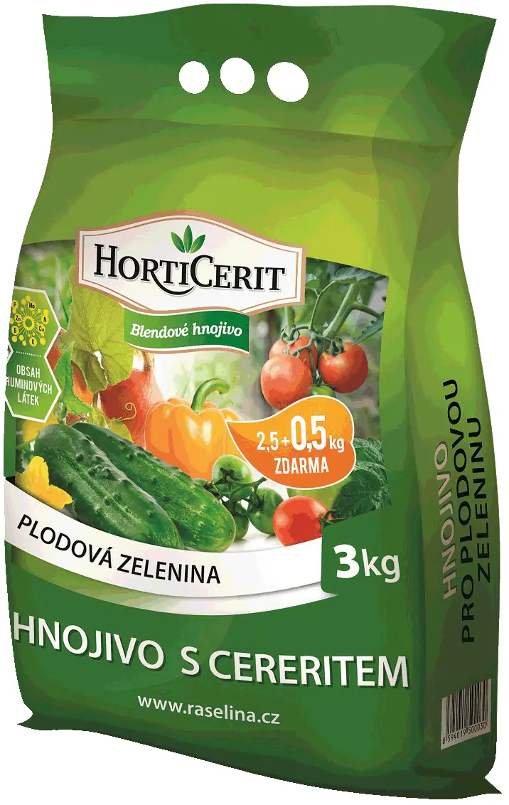 HNOJ HORTICERIT 3kg -PLOD.ZEL  RA