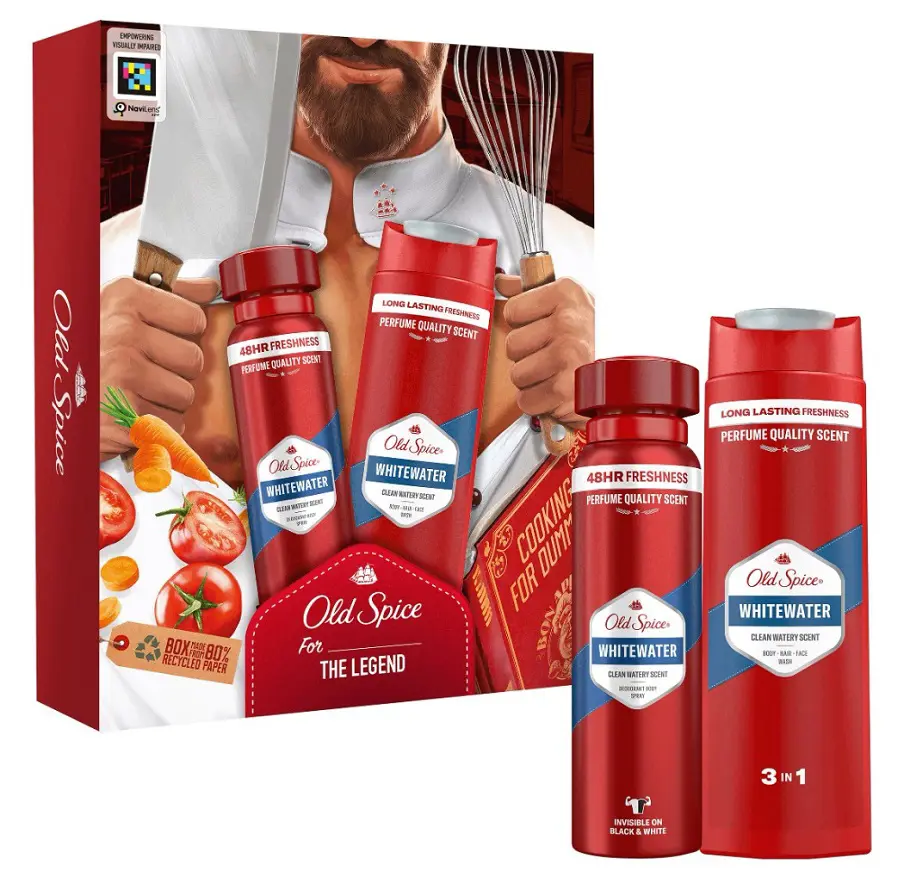 DB -OLD SPICE SG+DEO WHITEWATER