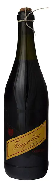 VINO FRAGOLINO ROSSO 0,75l -CERVENE