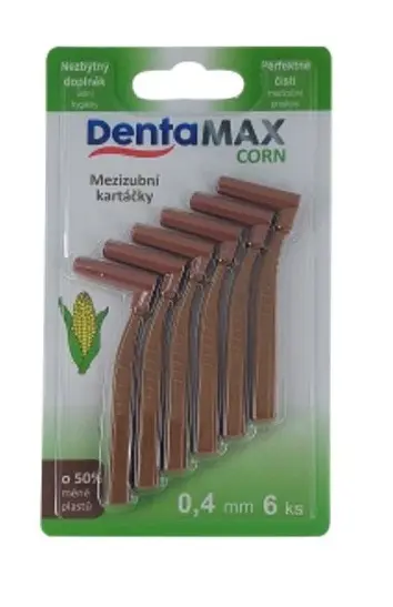 MEDZIZUBNA KEFKA DENTAMAX 6ks 0,4mm
