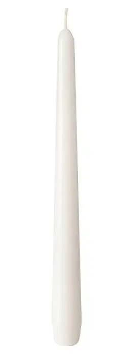 SVIECKA KONICKA 24cm -BIELA