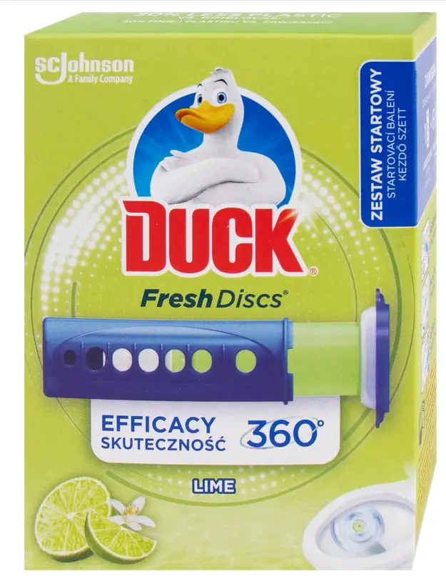 WC DUCK FRESH DISK 36ml -LIME