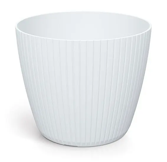 ,KVETINAC LAMIA 23,8cm -BIELA