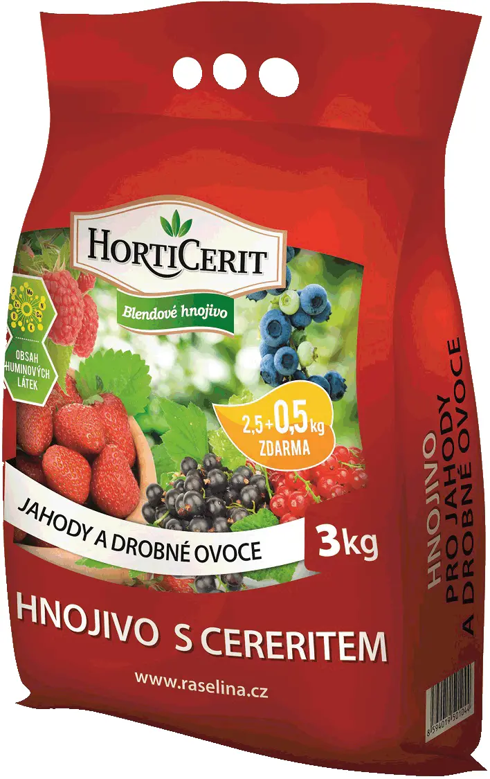 HNOJ HORTICERIT JAHODY+DR.OV 3kg RA