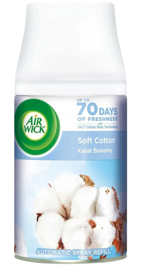AIR WICK NN 250ml -SOFT COTTON