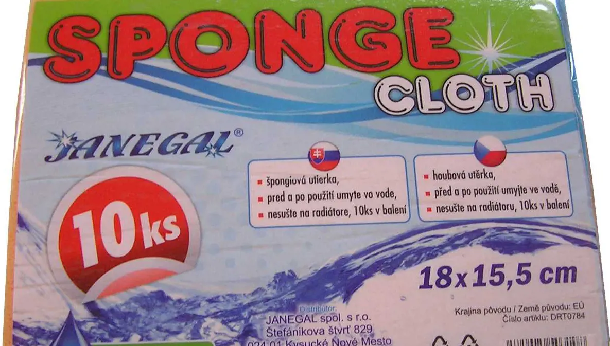 UTIERKA SPONGIOVA 10ks -JA-