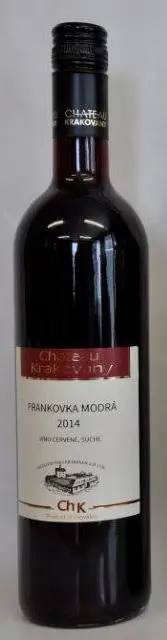 VINO KRAK.CERV. 0,75l -FRANKO.MODRA