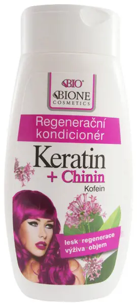 BALZAM BIONE 260ml -KERATIN+CHININ