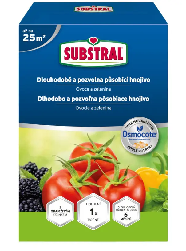 HNOJ OSMOCOTE PRE OVOCIE A ZELENINU 750g